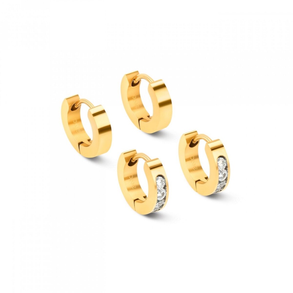 One Jewels naiste kõrvarõngad OJSET08G kuldne