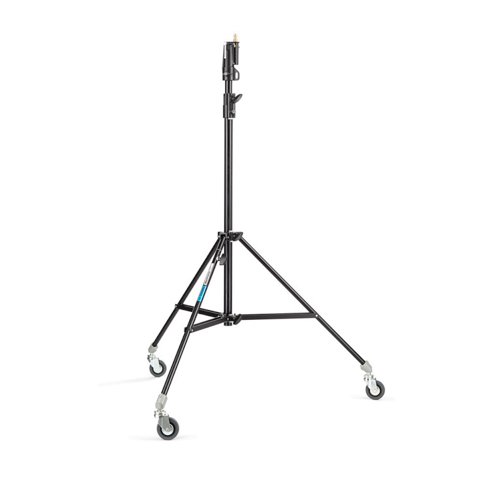 Manfrotto statiiv Cine alumiiniumist, must, AC