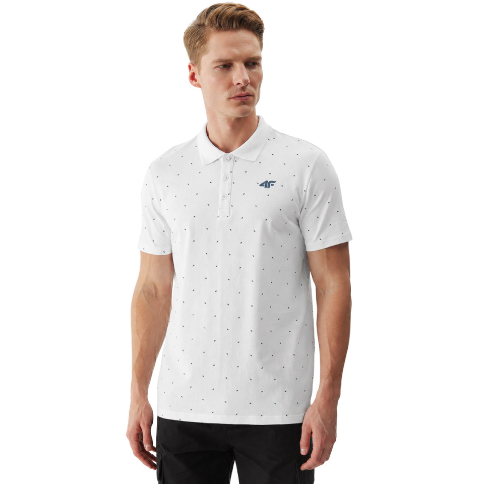 4F T-särk meestele M0949 valge 4FWSS26TPTSM0949 10S suurus XXL