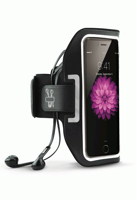 Fonex universaalne mobiilikott õlavarrele, suurus S - M, kuni 5.2" mobiilile, must