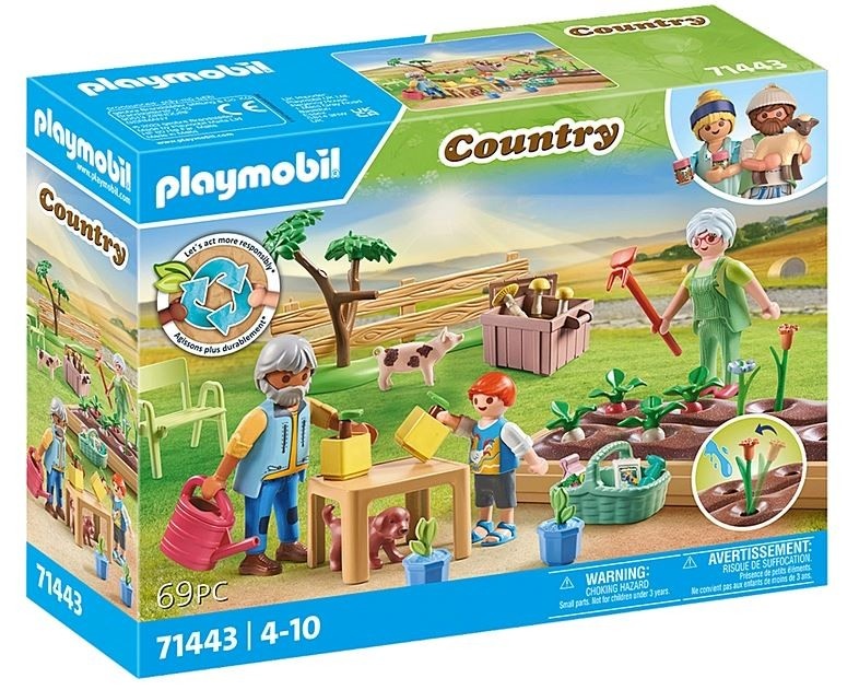 Playmobil klotsid 71443 Country Idyllischer Gemüsegarten bei den Großeltern