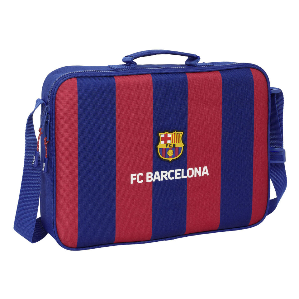 F.C. Barcelona seljakott 24/25 kastanpruun meresinine 38x28x6cm Portfellid