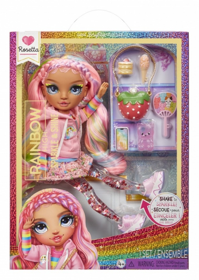 MGA mängunukk Rainbow High Rainbow High Sparkle & Shine Fashion Doll - Rosetta
