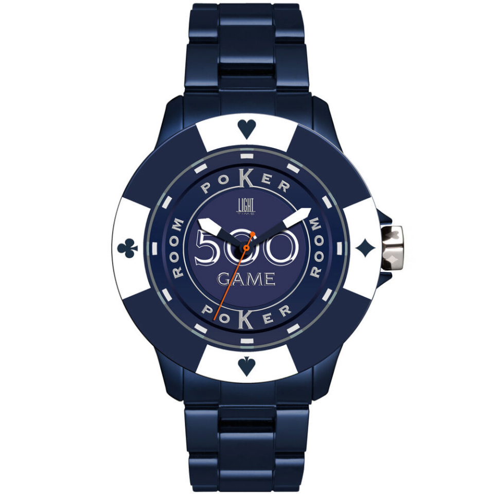 Light Time unisex kell POKER (Ø 41 mm)