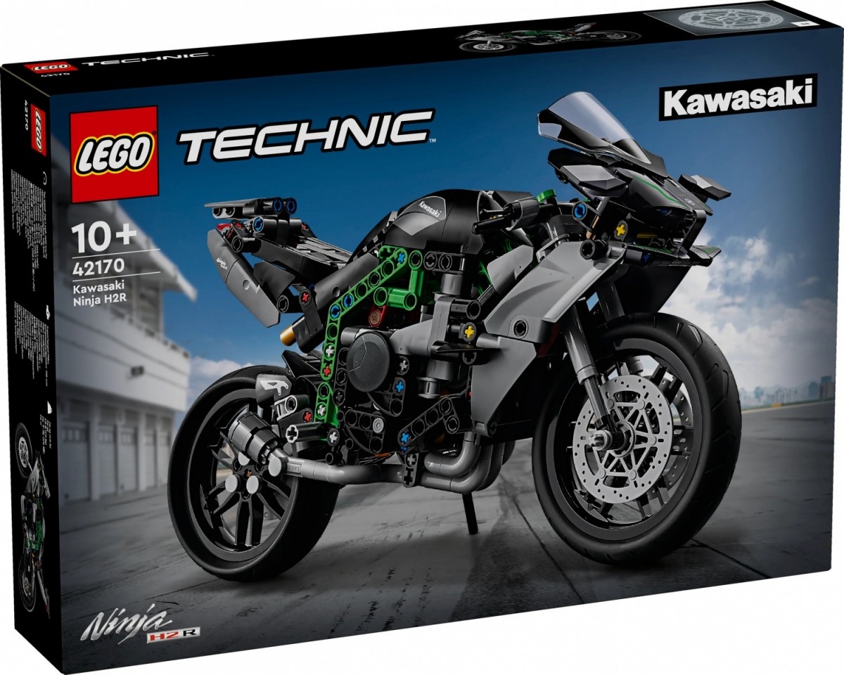 LEGO klotsid 42170 Technic Kawasaki Ninja H2R Motorrad