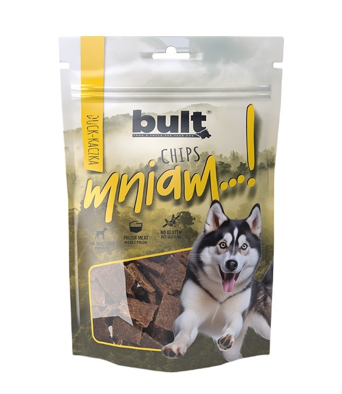 Bult maius koerale Duck Chips, 100g