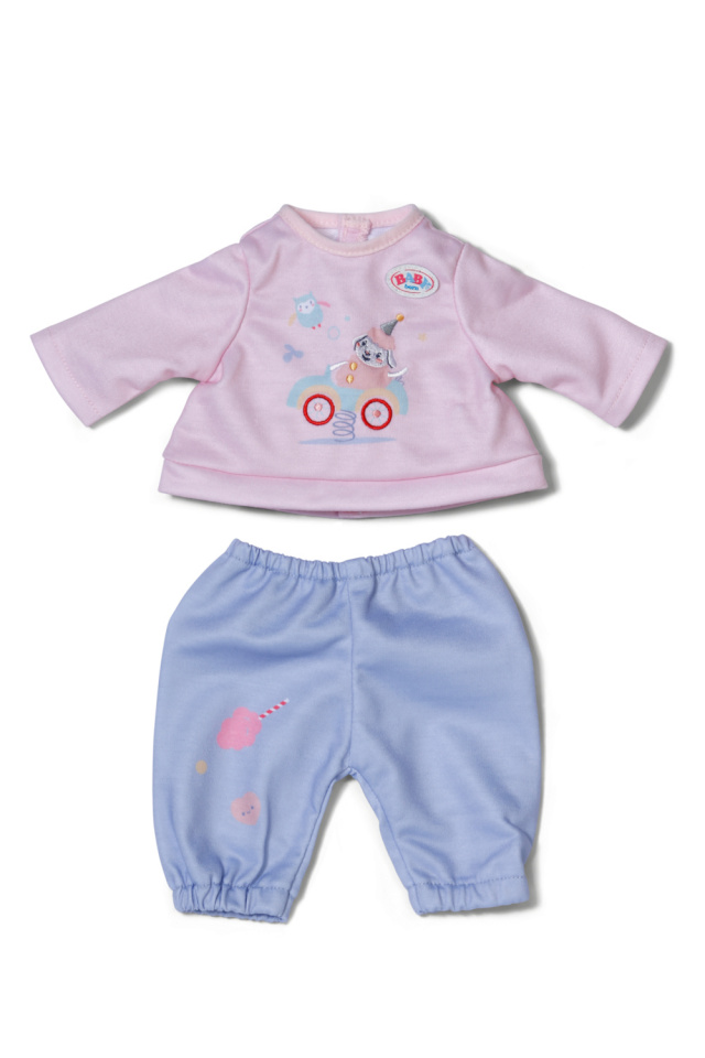 ZAPF nukuriided BABY Born Jogging Anzug Rose 36cm