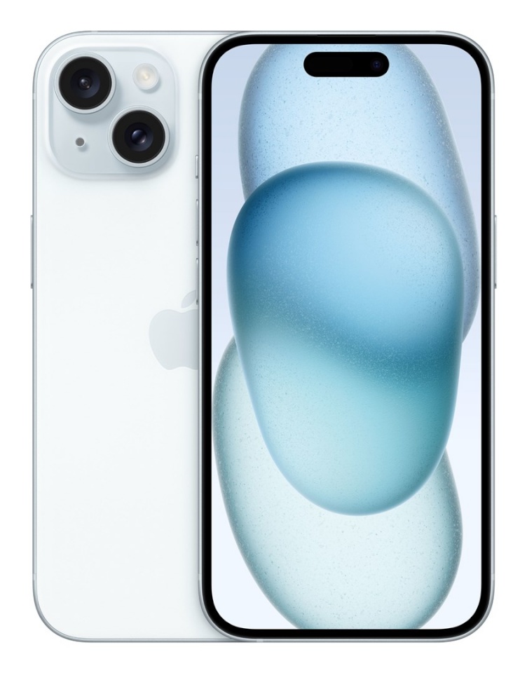 Apple iPhone 15 15.5cm (6.1") Dual SIM iOS 17 5G USB Type-C 128GB sinine