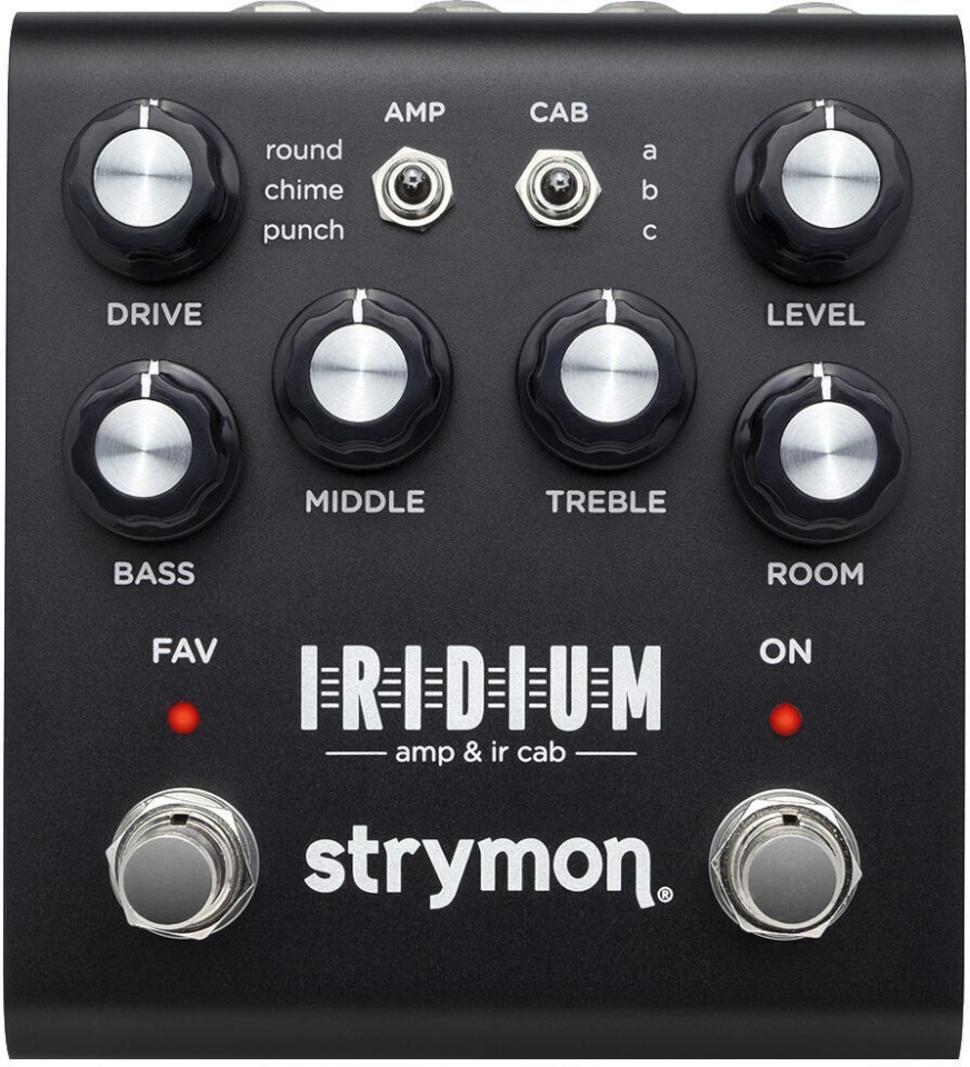 Strymoni kitarripedaal Iridium võimendi ja kapi modelleerija kitarrile