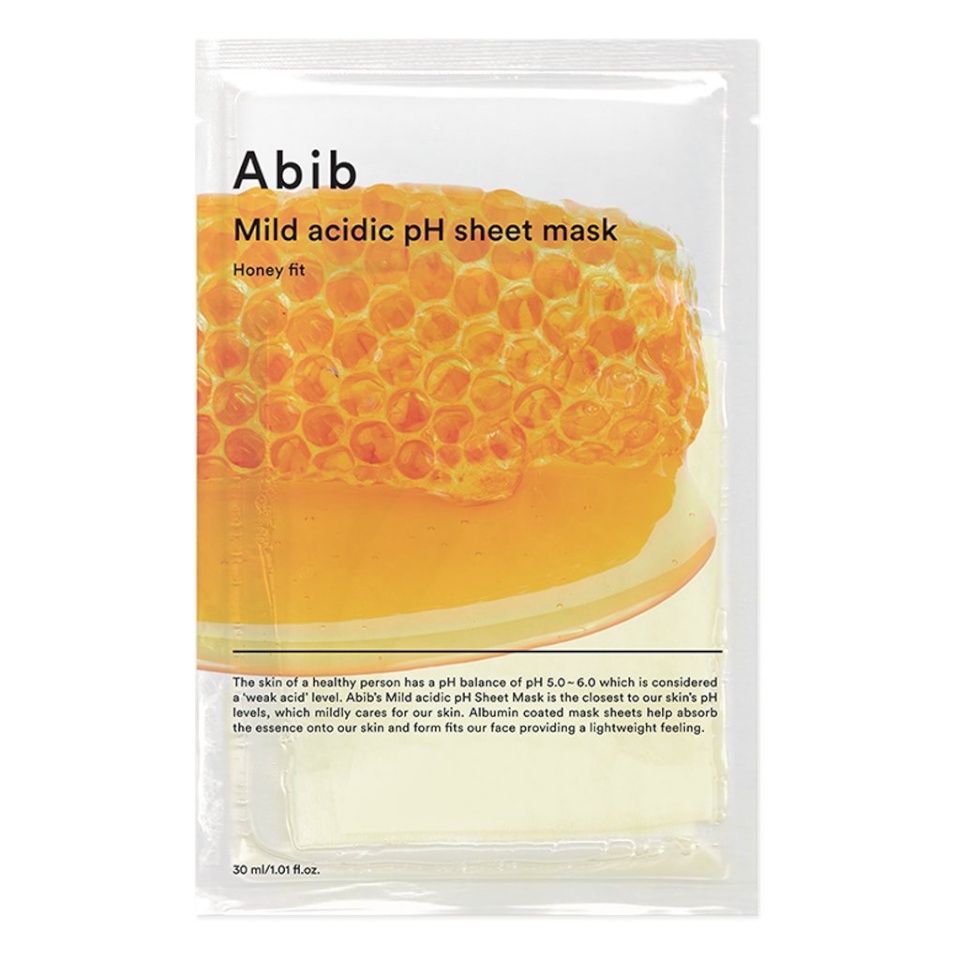 Abib näomask Mild Acidic pH Sheet Mask Honey Fit 30ml, unisex