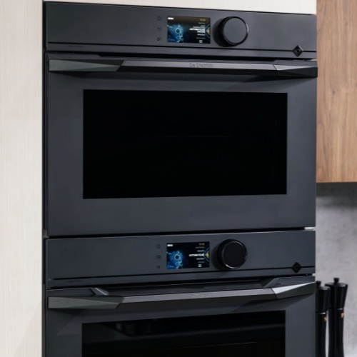 De Dietrich matt must komplekt auruahi DOR4747MB ja mikrolaineahi DKC4756MB