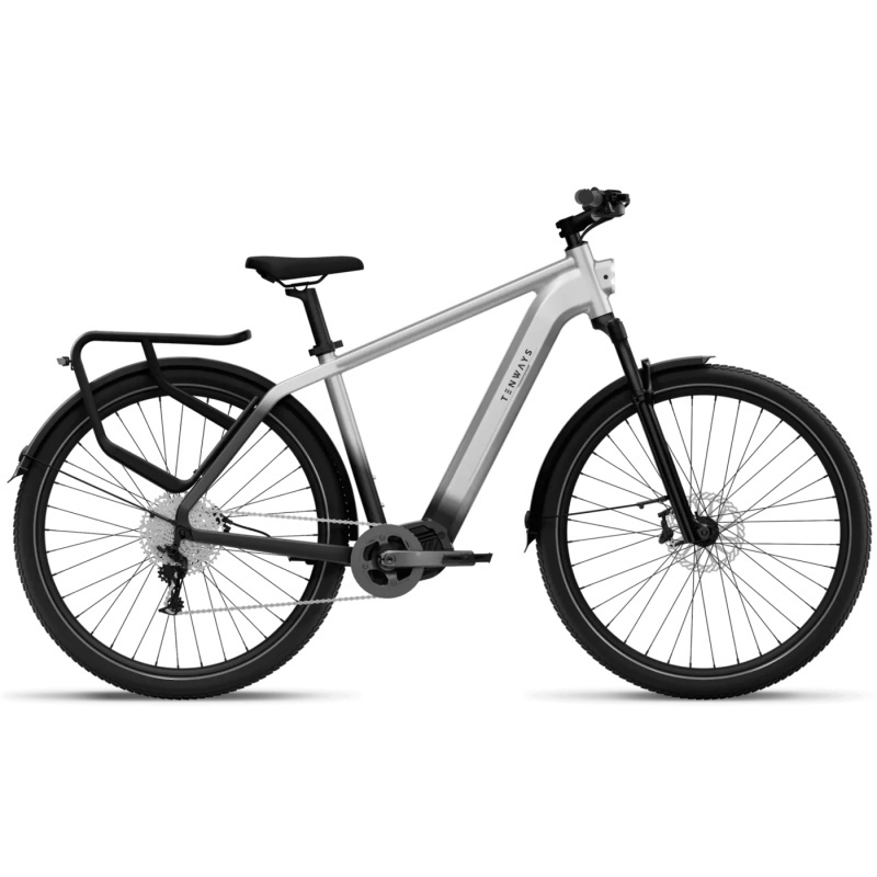 TENWAYS elektrijalgratas AGO X, 29" Gradient Silver, 53 cm XL