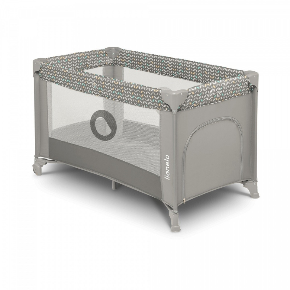 Lionelo reisivoodi Travel Bed Stefi hall Concrete Multicolor
