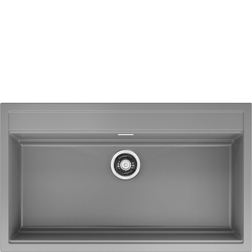 SMEG valamu VSGX860CT, Universal, 86cm, pealt paigaldatav, käsitsi, graniit, betoon