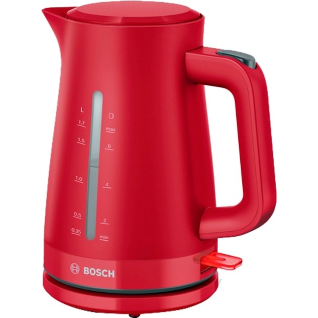 Bosch veekeetja TWK3M124 MyMoment Kettle, 2400W, 1,7L, punane