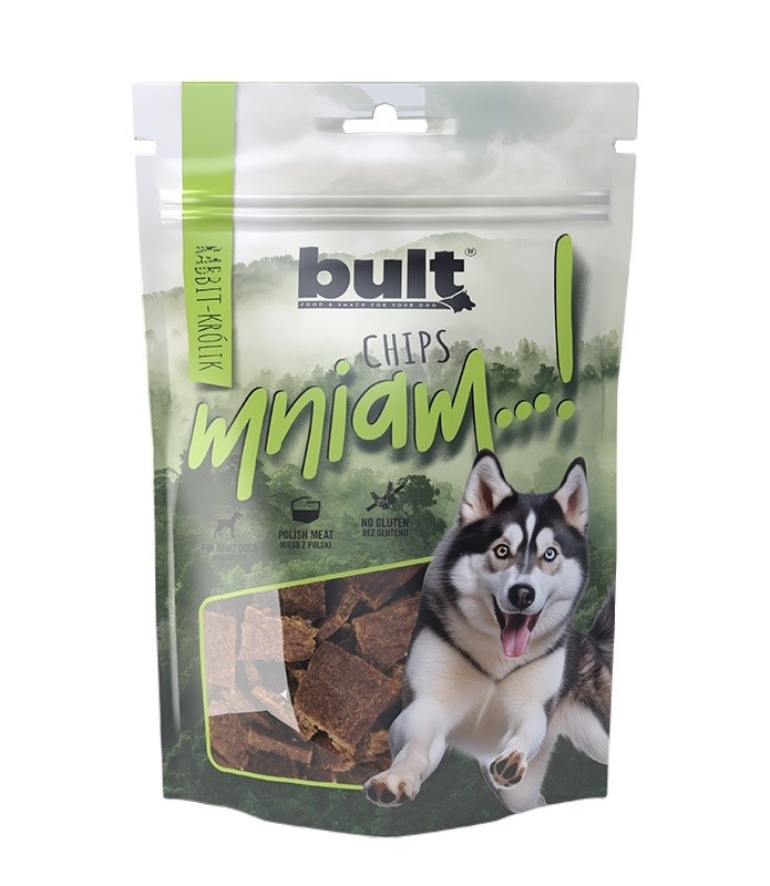Bult maius koerale Rabbit Chips, 100g