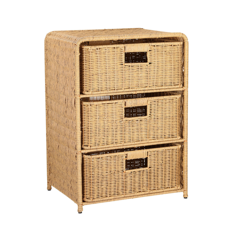 H4Y korvriiul 3-ne Basile, 40x30x56cm, helepruun