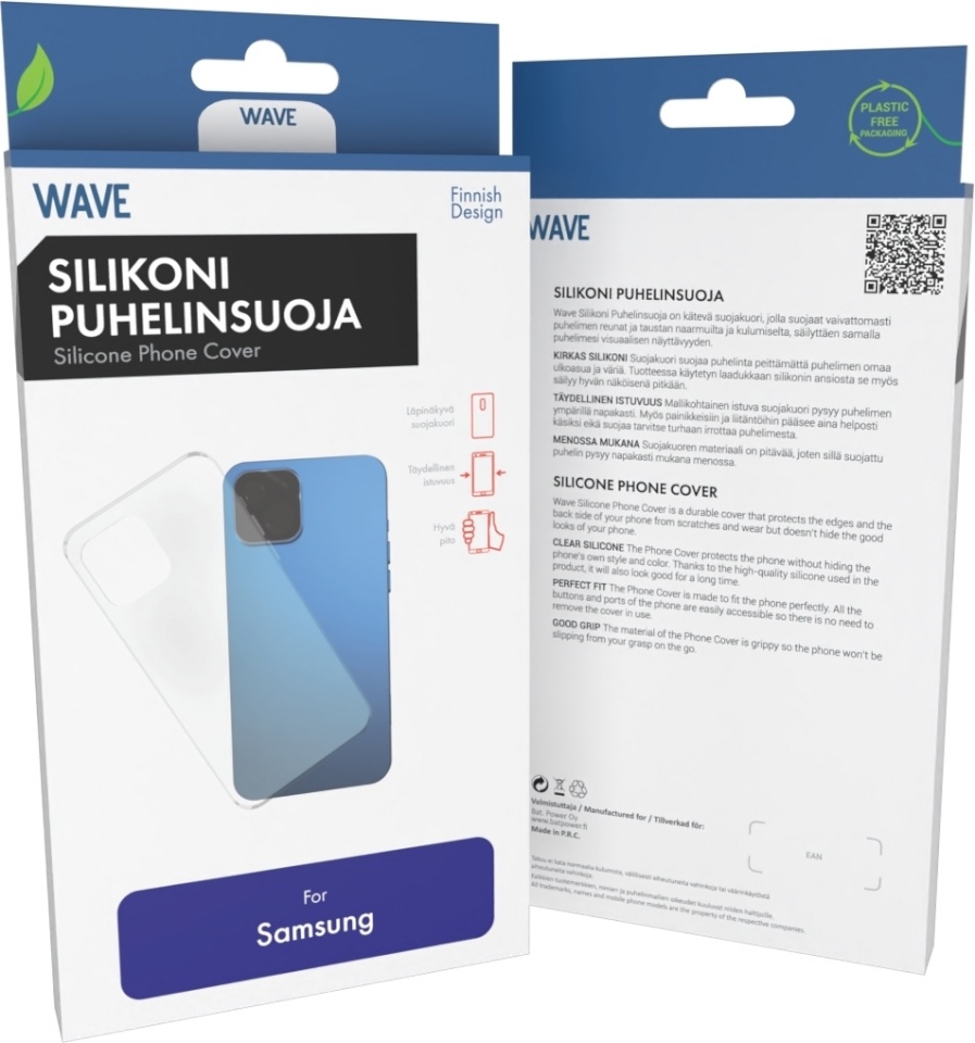 Lainetav silikoonümbris, Samsung Galaxy Xcover7 Pro, poolläbipaistev