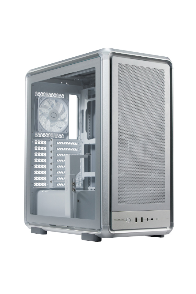 Cooler Master MasterFrame 500 Mesh ARGB ATX-korpus, hõbedane