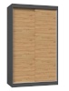 Top E Shop riidekapp IGA 120 ANT/ART B bedroom wardrobe/closet 7 shelves 2 doors