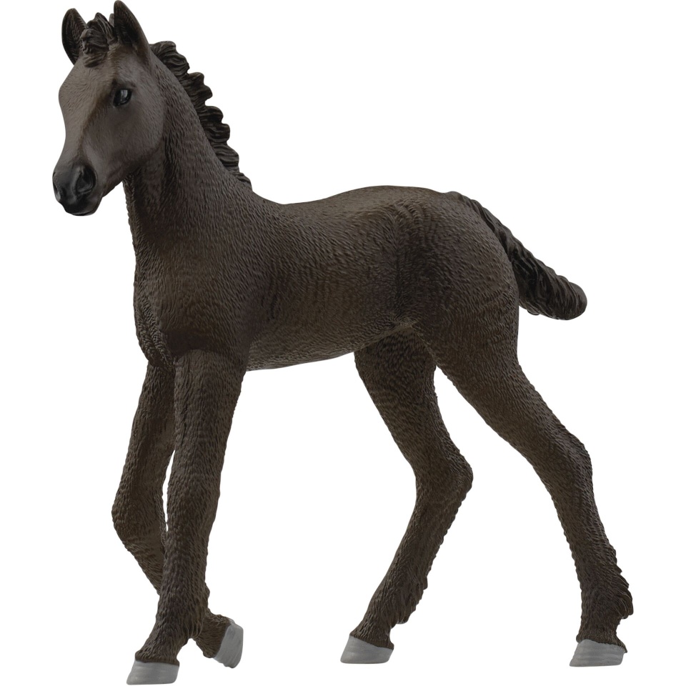 Schleich mängufiguur Horse Club 13977 Friese Fohlen