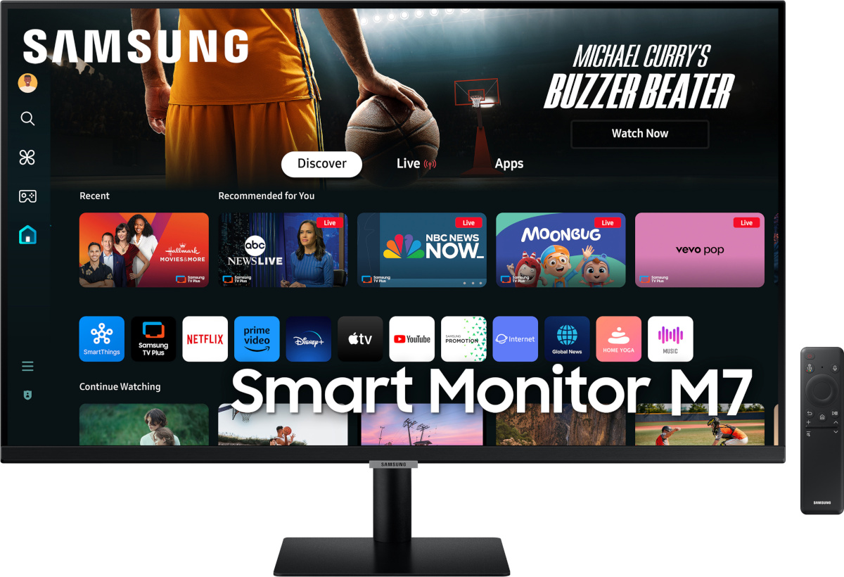 Samsung monitor Smart monitor M7 32" 4K, must
