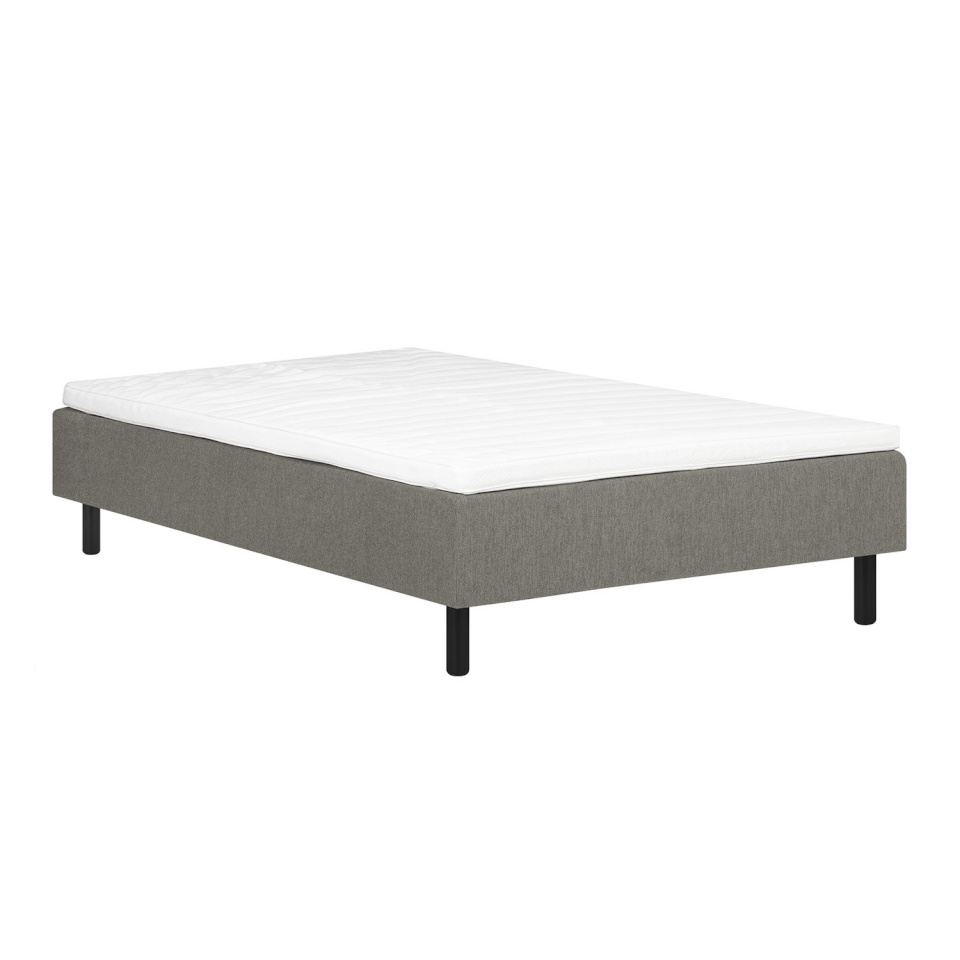 H4Y Kušett LANDE 120x200cm, beež, 120x200xH54cm, 7-tsooniline pocket-vedrustus