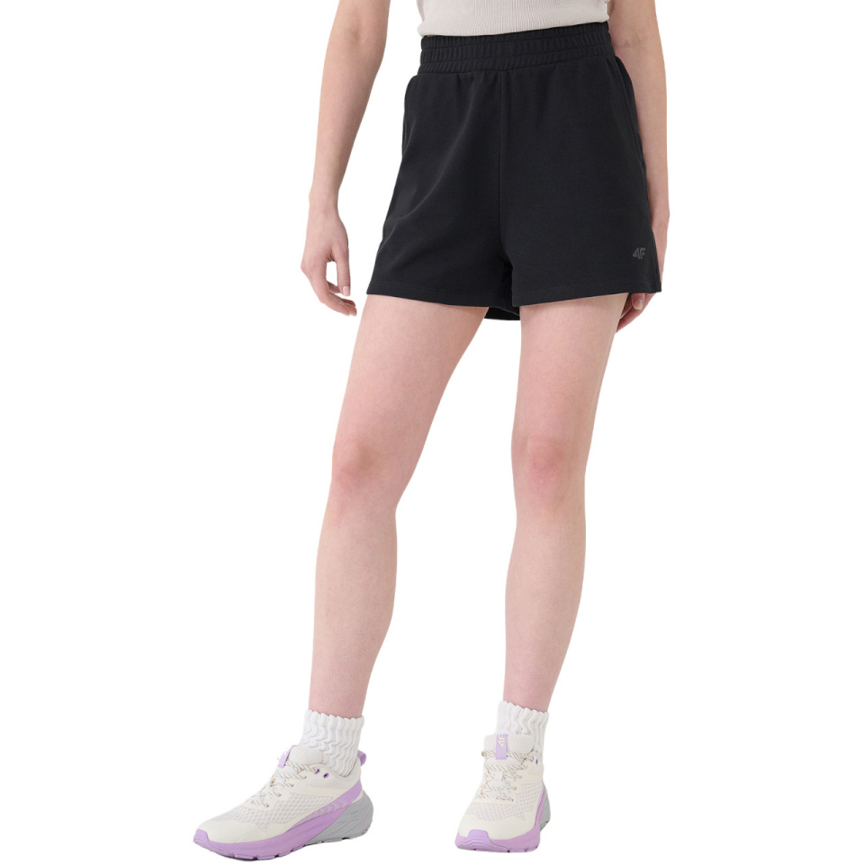 Lühikesed püksid Damskie 4F Cas F542 sügav must 4FWMM00TSHOF542 20S 2XL