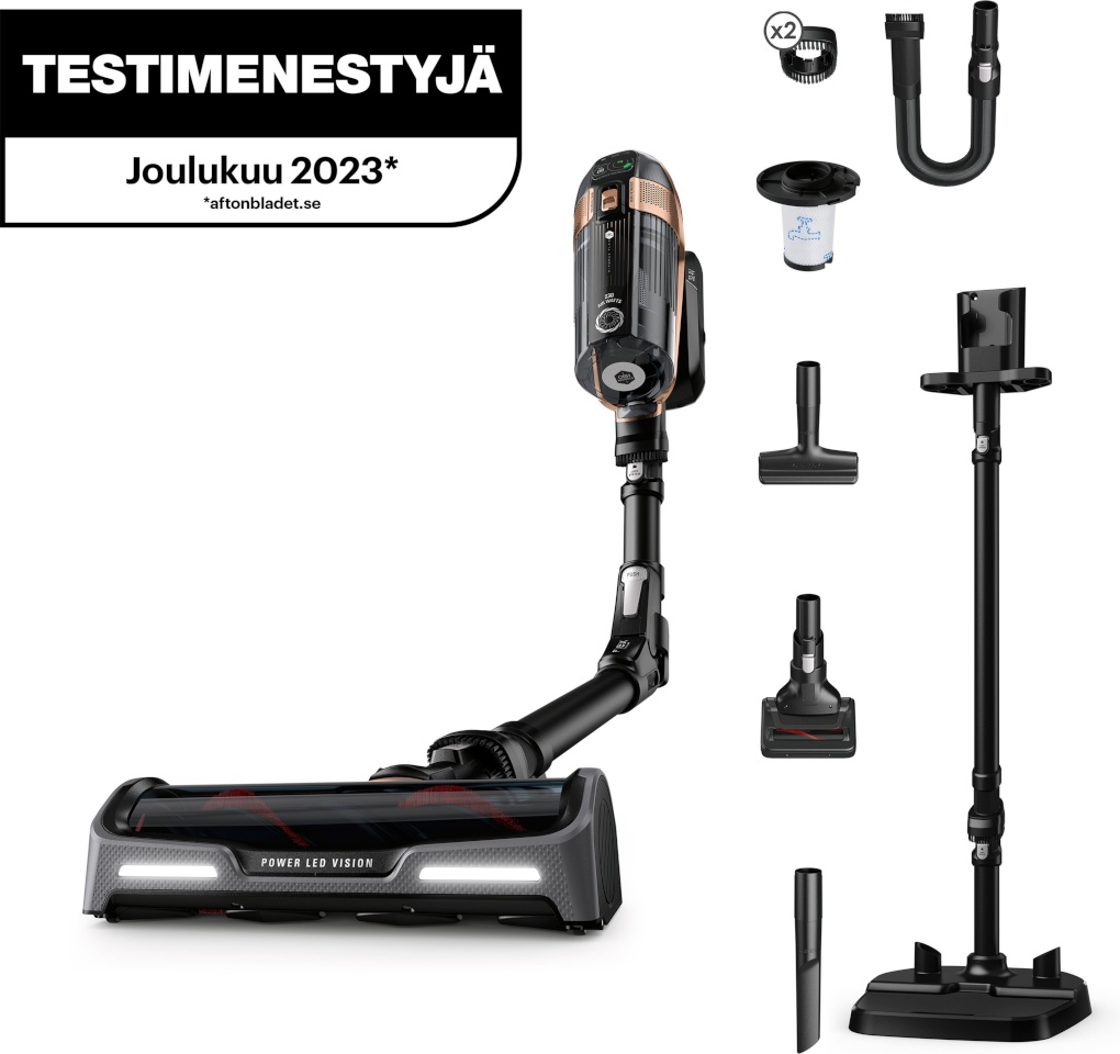 OBH Nordica varstolmuimeja X-Force 15.60 Flex Total Clean varstolmuimeja, must/vask