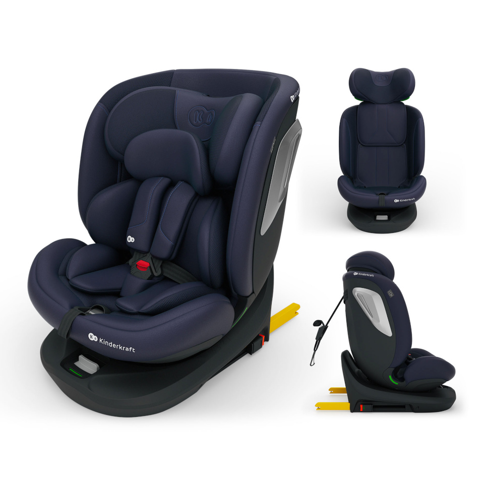 KINDERKRAFT turvatool 9-36kg I-GROW 2 PLUS, 40-150 cm., Navy, KCIGRO02NAVPL00