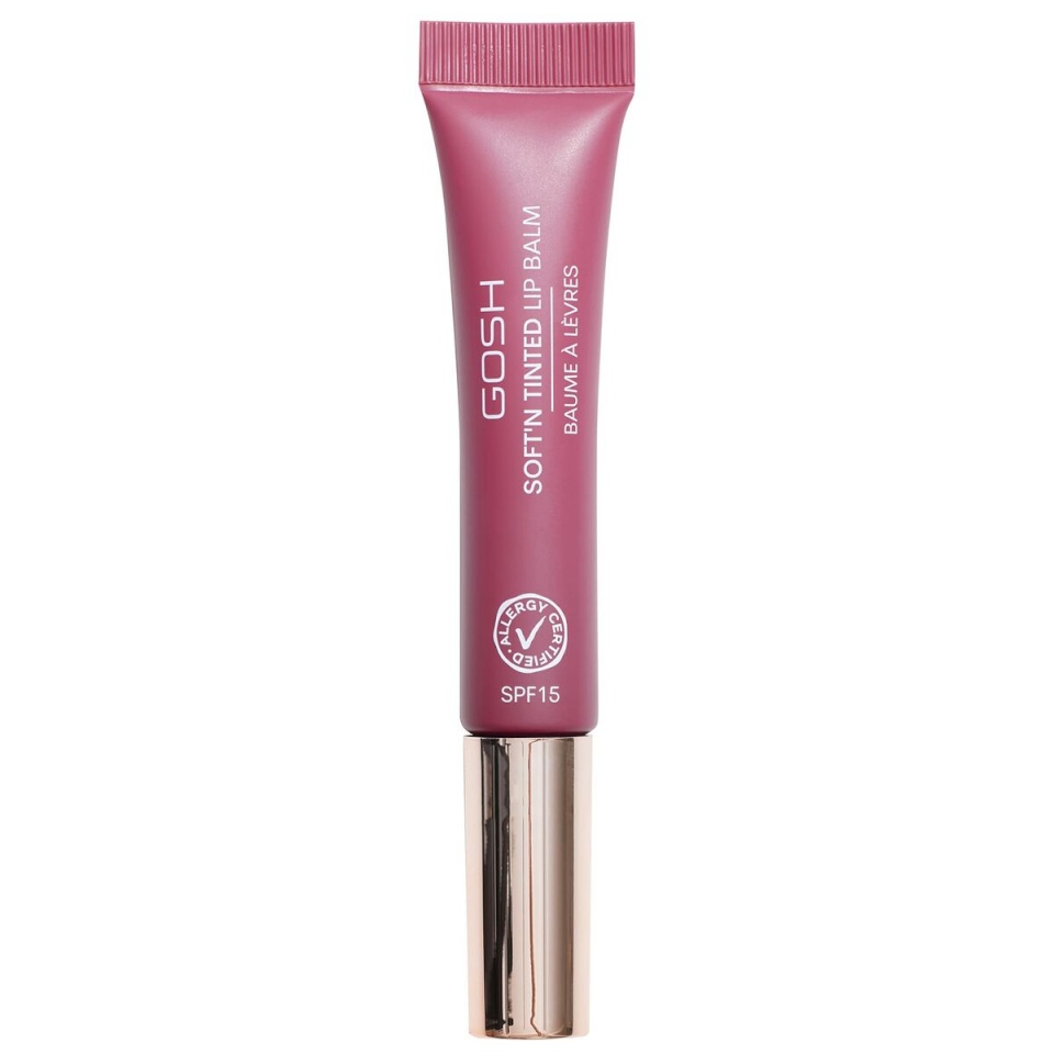 Gosh Copenhagen värviline huulepalsam Soft'N Tinted Nº 006 Berry 8ml