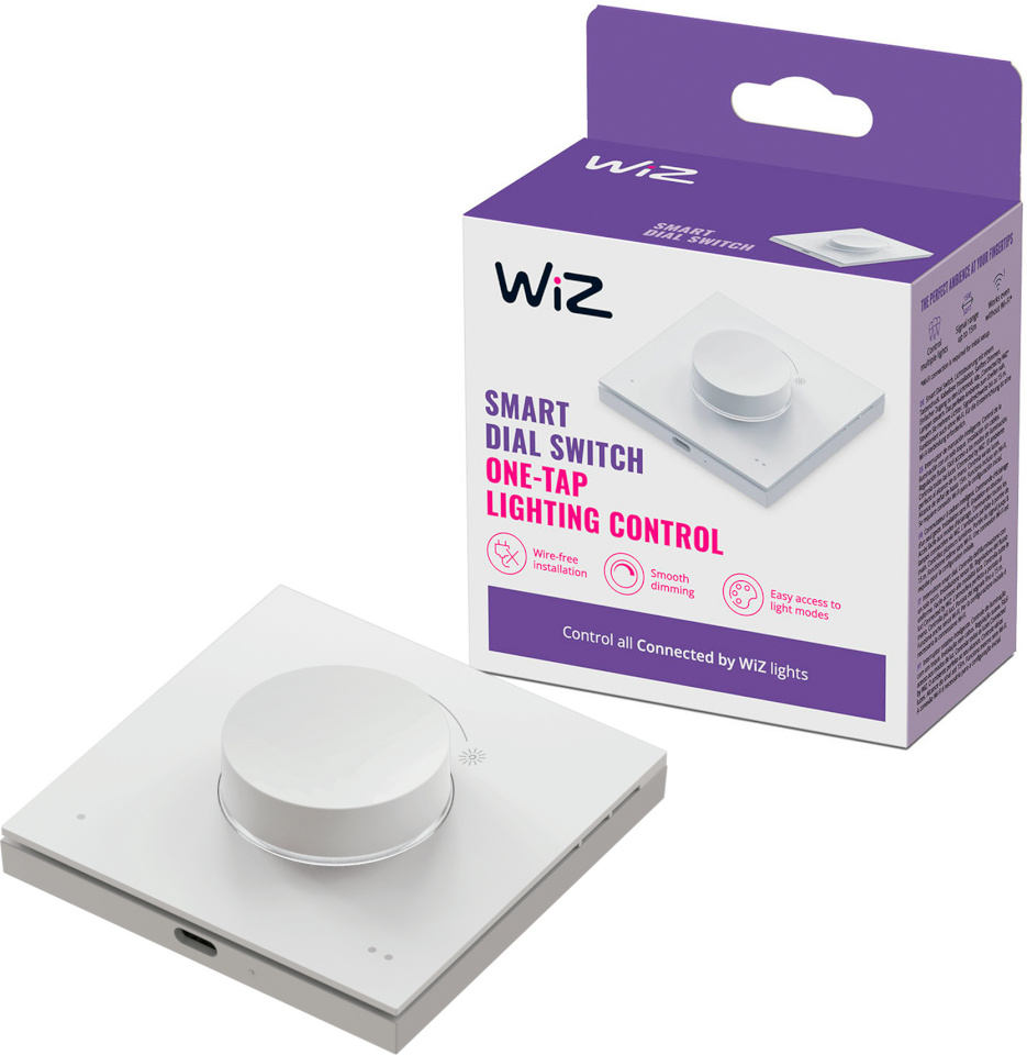 WiZ lüliti Dial Switchi, valge