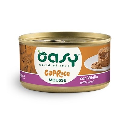 Oasy kassitoit Caprice Mousse Veal, 85g