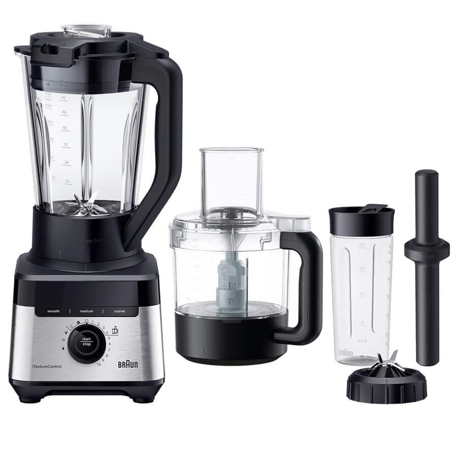 Braun köögikombain JB7568BK PowerBlend 7 Kitchen System, 1400W, must