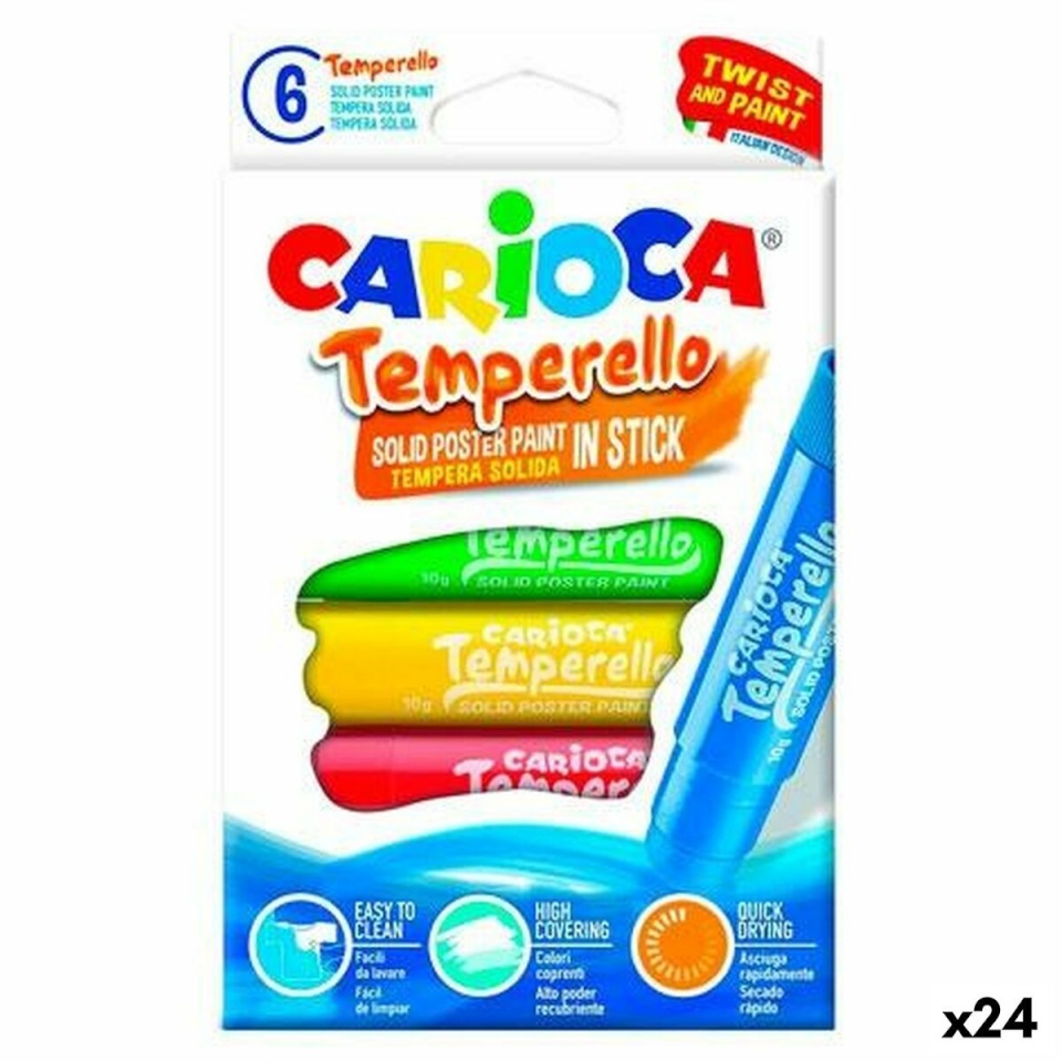 Carioca tempera Temperello 6tk 24tk