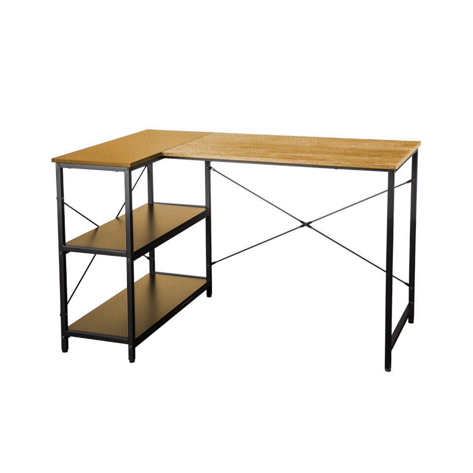 H4Y kirjutuslaud HEDVIG 120x80xH76cm, tamm/must