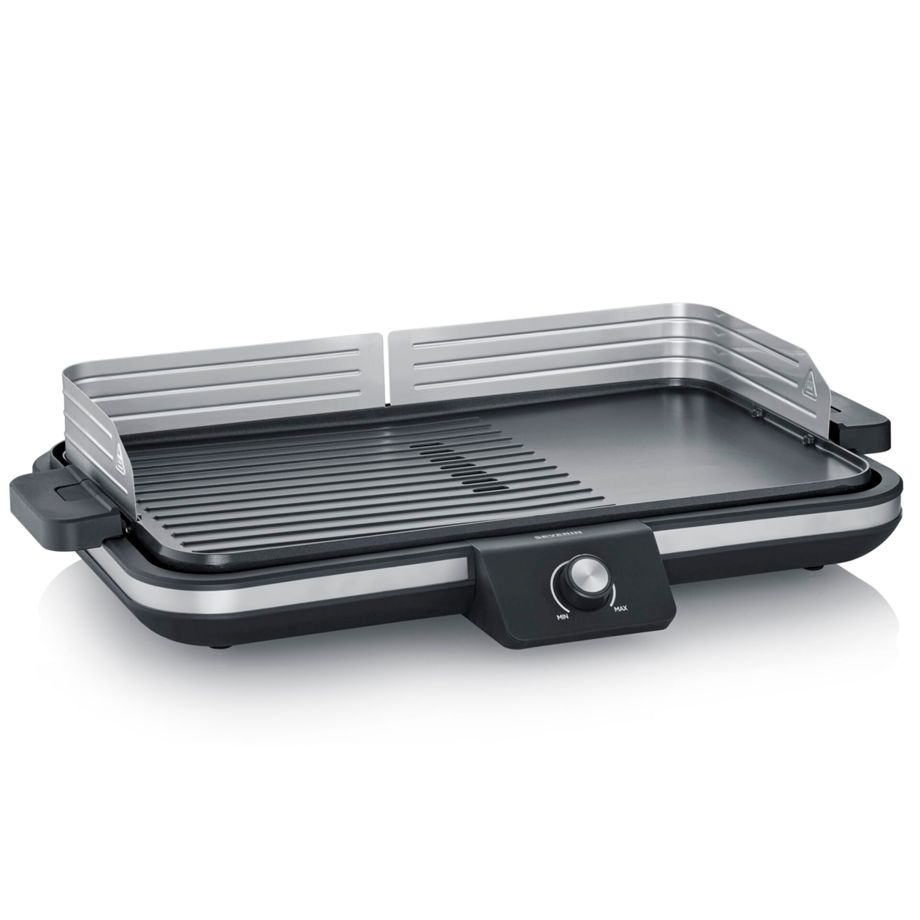 Severin elektrigrill PG 8564 Plancha Table Grill, must/hõbedane