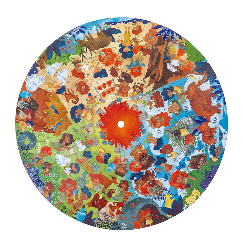 Hape põrandapusle Stone Age, E1638A