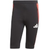 Lühikesed püksid meestele Adidas Tiro 24 Competition 1/2 must-punane IR5491 XL