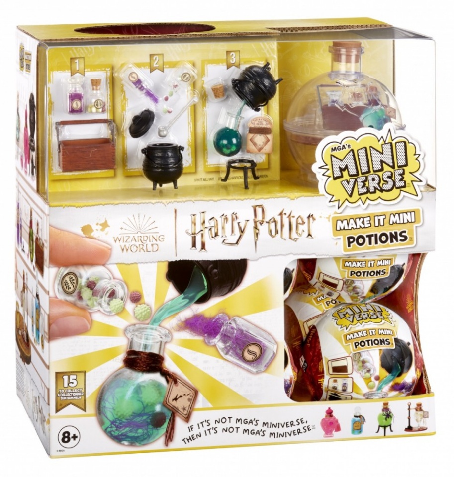 MGA mängufiguur Miniverse Make It Mini Harry Potter Display 15 pcs