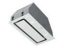 CATA õhupuhasti Hood GA DUAL 60 WH Width 60cm, Max 737 m³/h, Stainless steel,