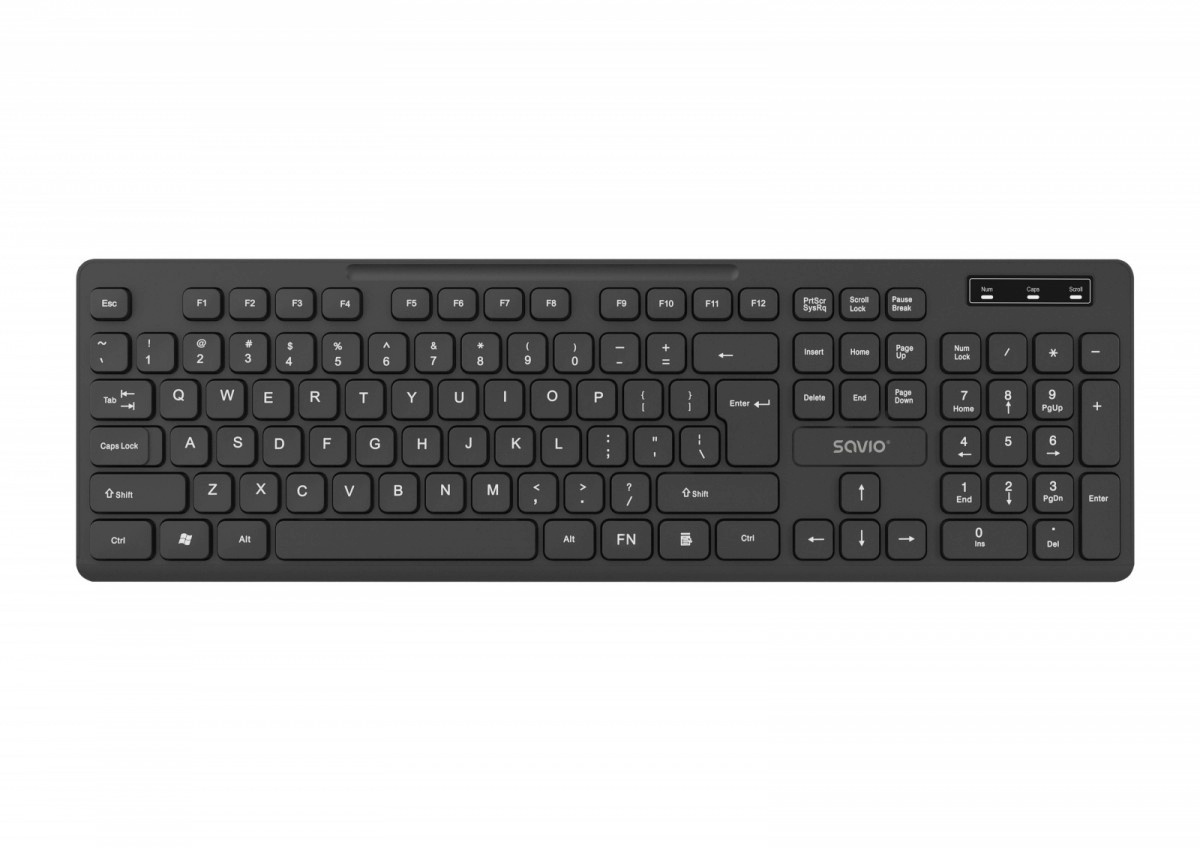 Savio klaviatuur Wireless Keyboard -02 SAVIO