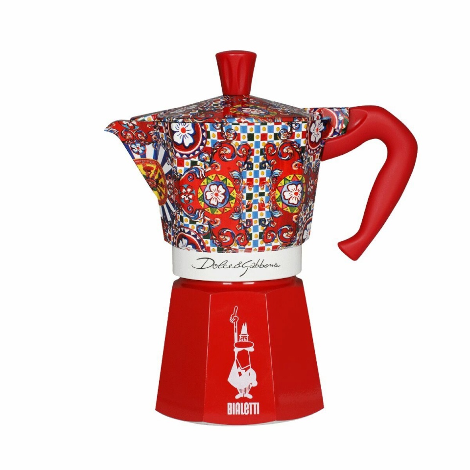 Bialetti Itaalia Kohvikann MOKA Dolce & Gabanna Hõbedane Alumiinium 6 tassi