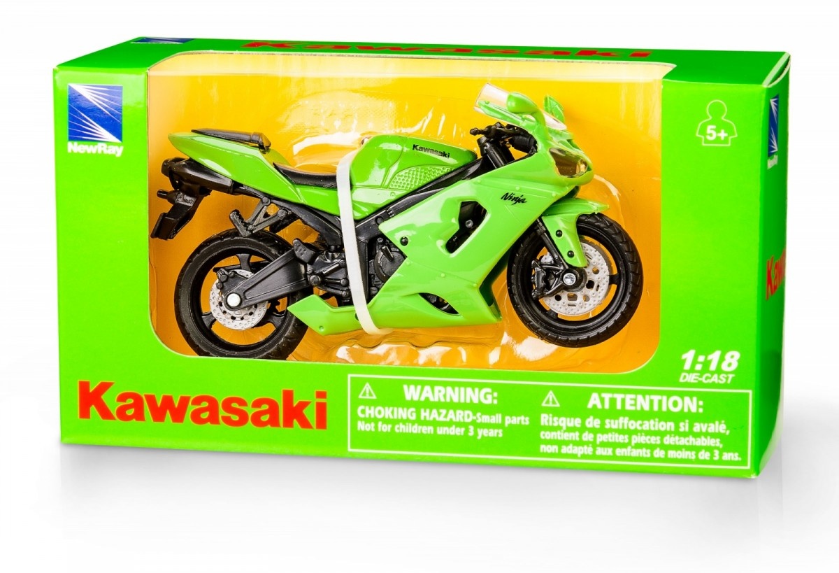 Daffi E-604D Motorcycle Kawasaki Ninja ZX-6RR 1:18