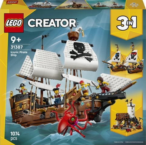 LEGO Creator 31387 – Võimas piraadilaev