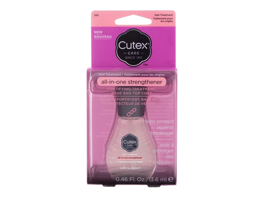 Cutex küünelakk Nail Treatment All-In-One Strengthener 13,6ml, naistele