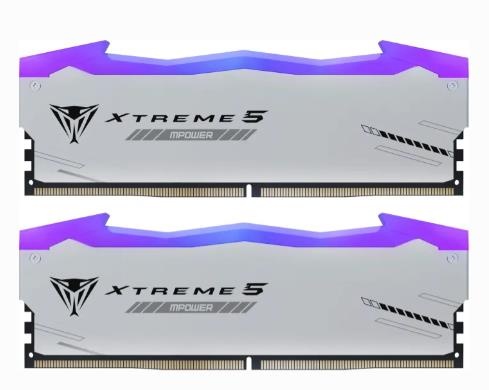 32GB (2x16) Patriot PC6400 Viper XTREME 5 Mpower RGB