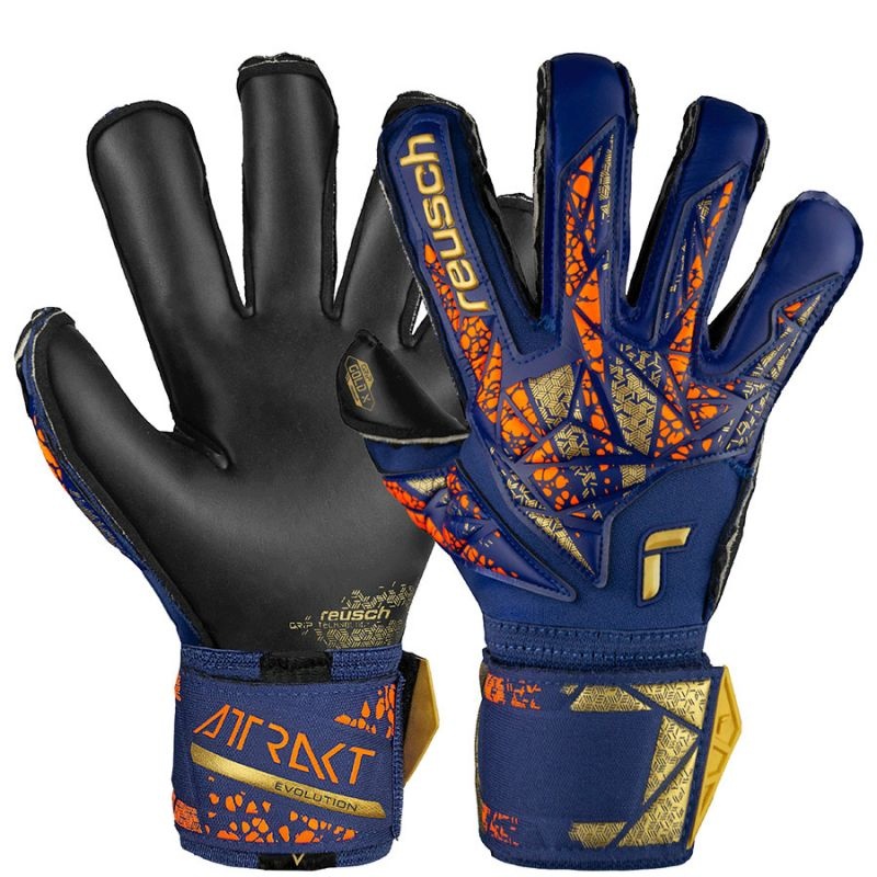 Reusch Attrakt Gold X Evolution Gloves M 54 70 964 4411 8