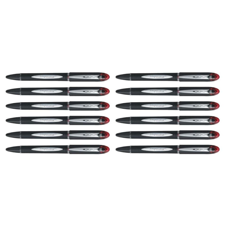Uni-Ball Liquid ink ballpoint pen Rollerball Jestsream SX-210 punane 12tk