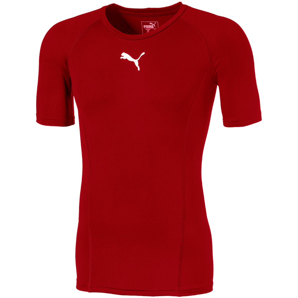 Puma T-särk meestele Liga Baselayer SS punane 655918 01 suurus XL